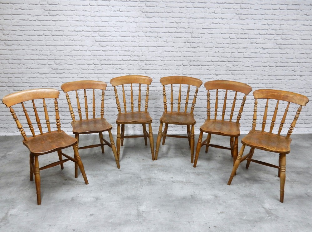 6x Windsor Kitchen Chairs View V