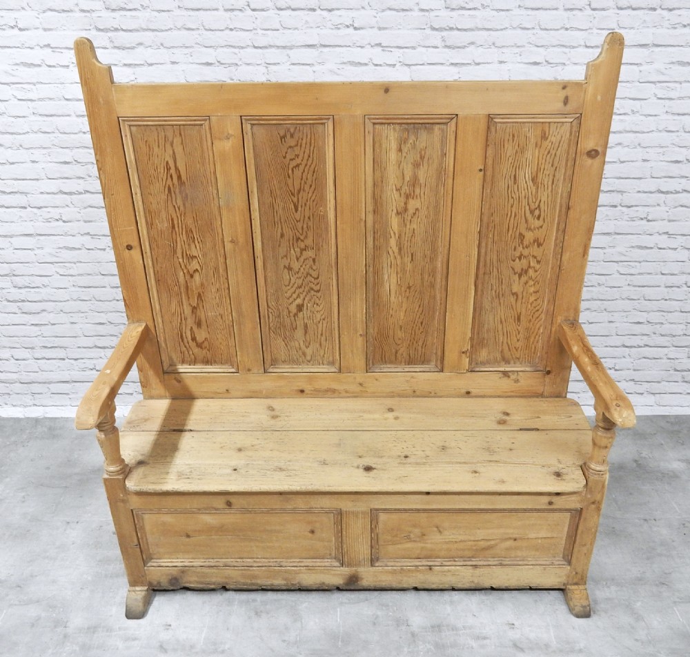 Pine Box Settle View III