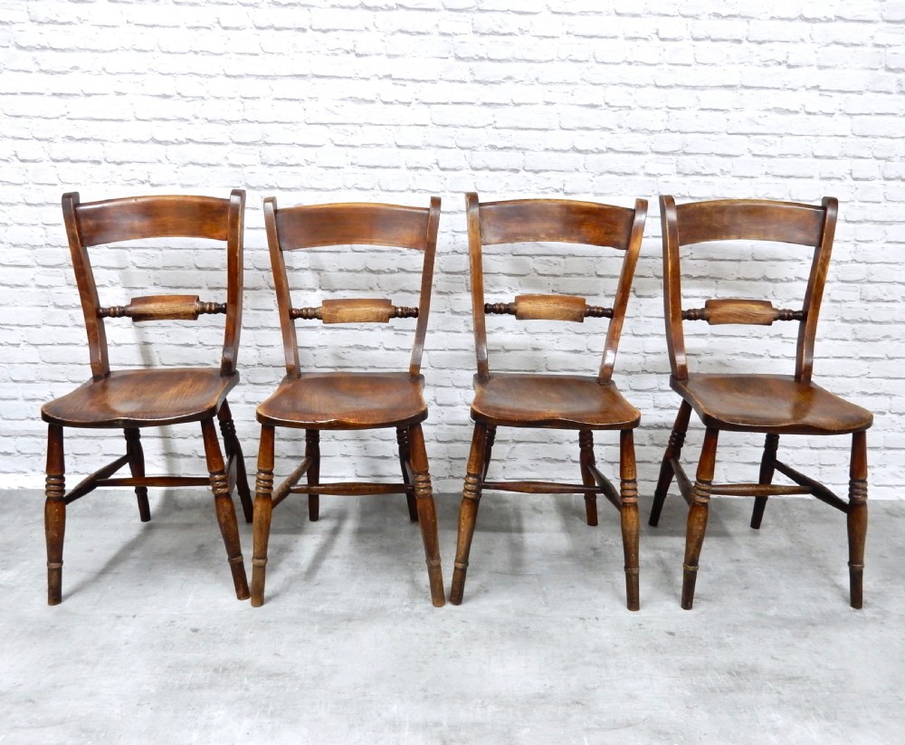 4x Oxford Barback Sidechairs View III