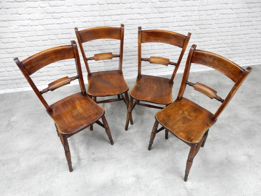4x Oxford Barback Sidechairs View IV
