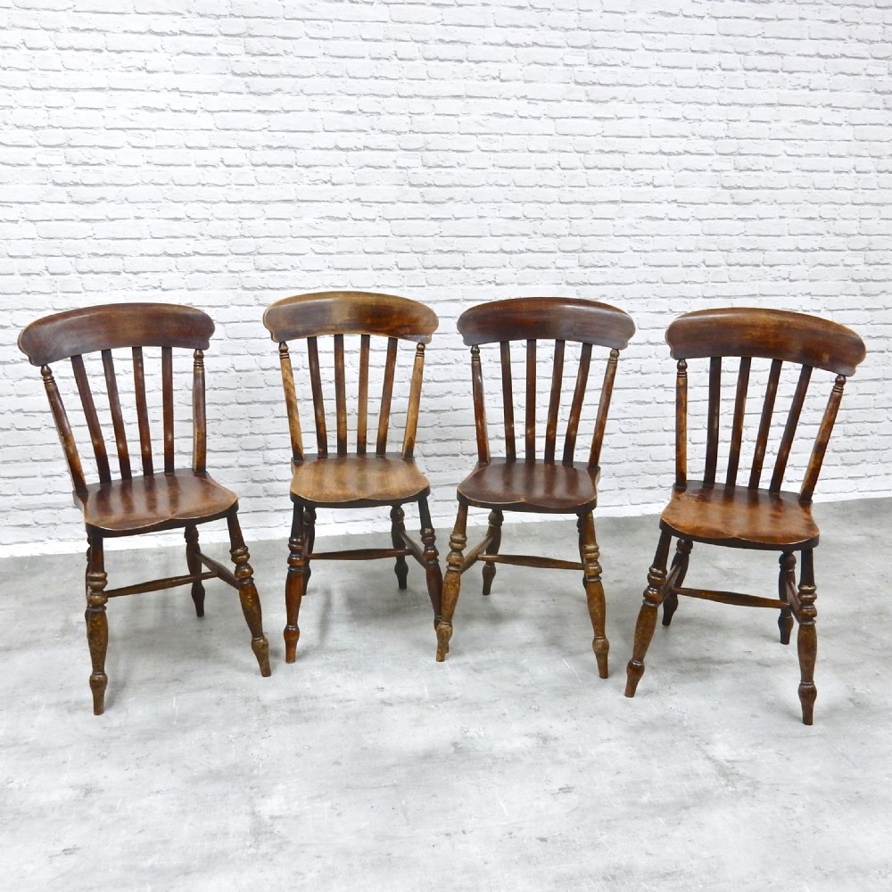 Set 4 Windsor Kitchen Chairs