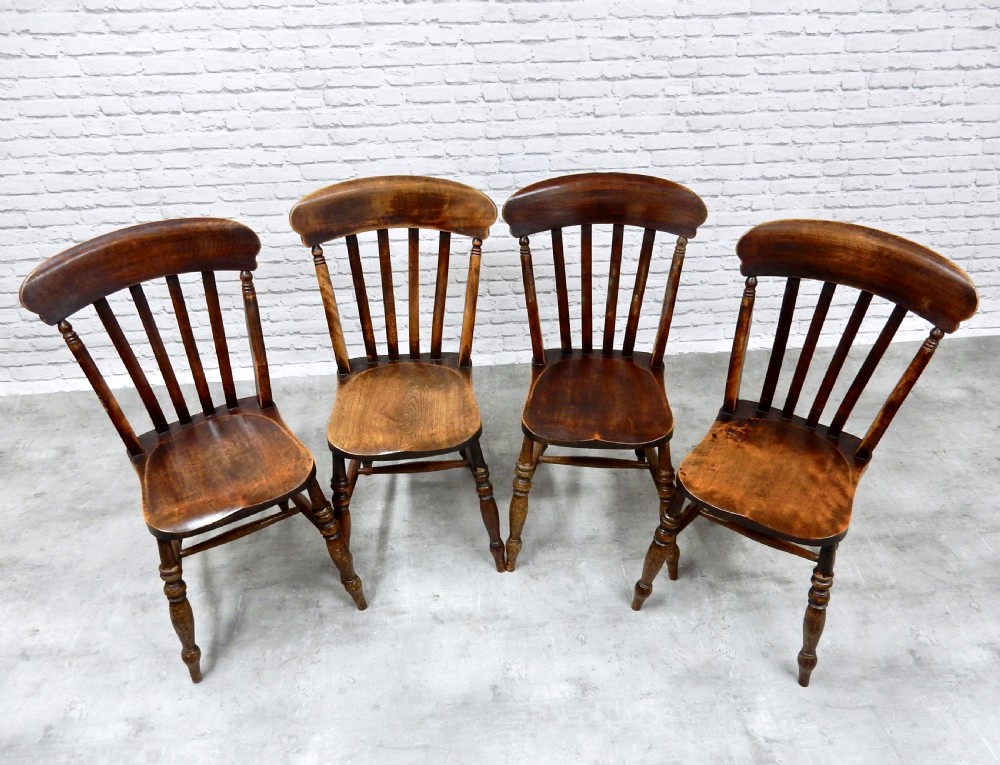 Set 4 Windsor Kitchen Chairs View IV