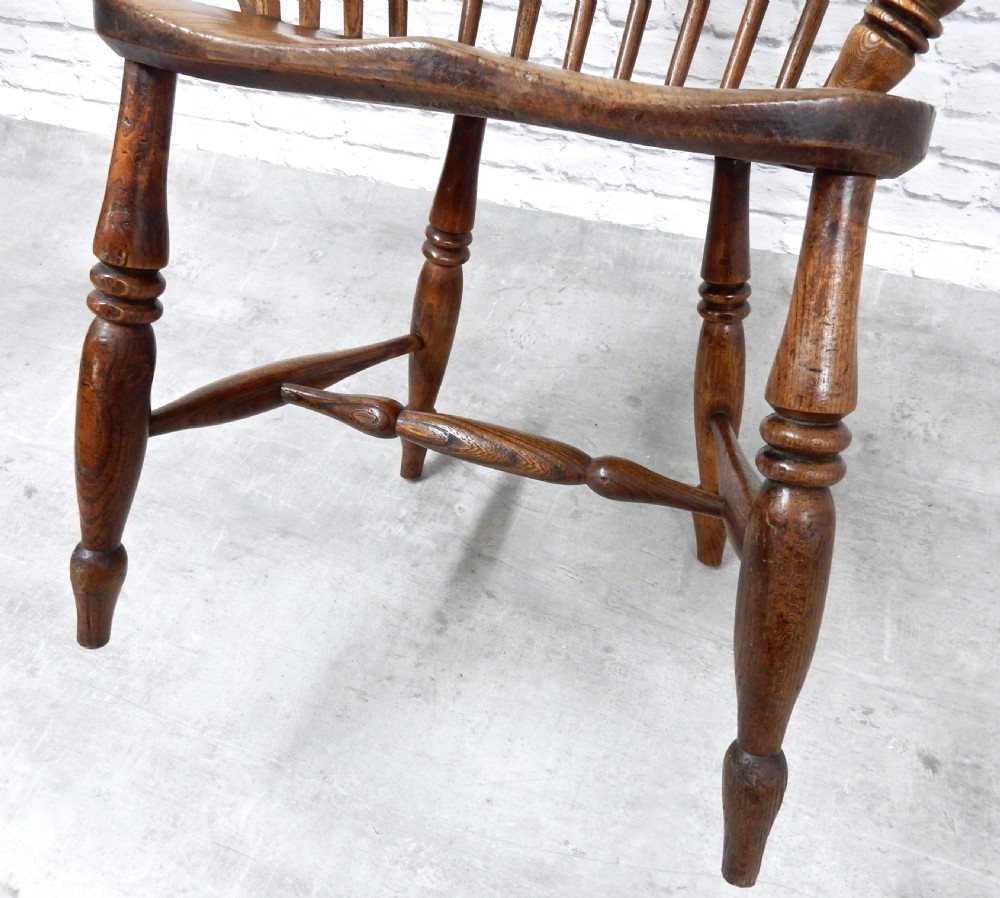 Antique Windsor Armchair View V
