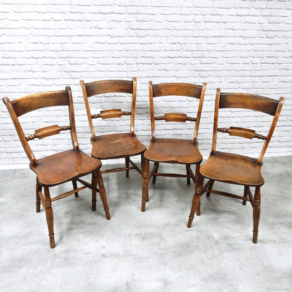 Set 4 Windsor Kitchen Chairs