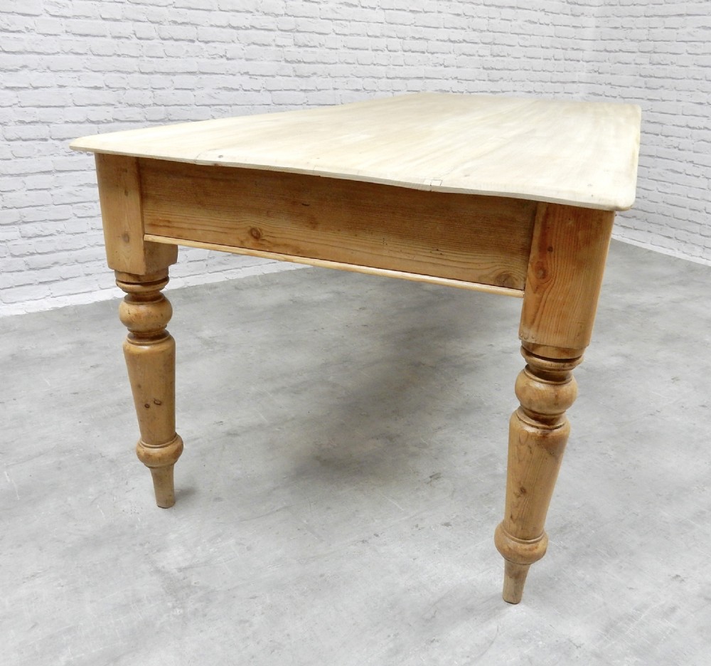 Large C19th Farmhouse Table View III