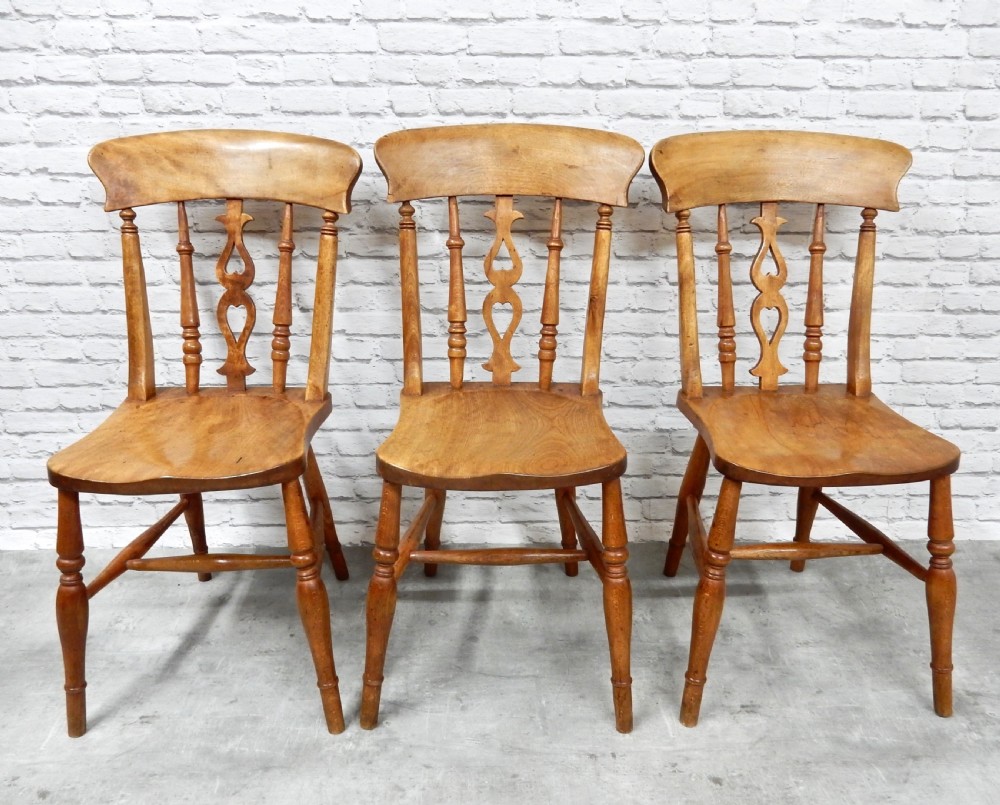 Set 6 Country Kitchen Chairs View VII