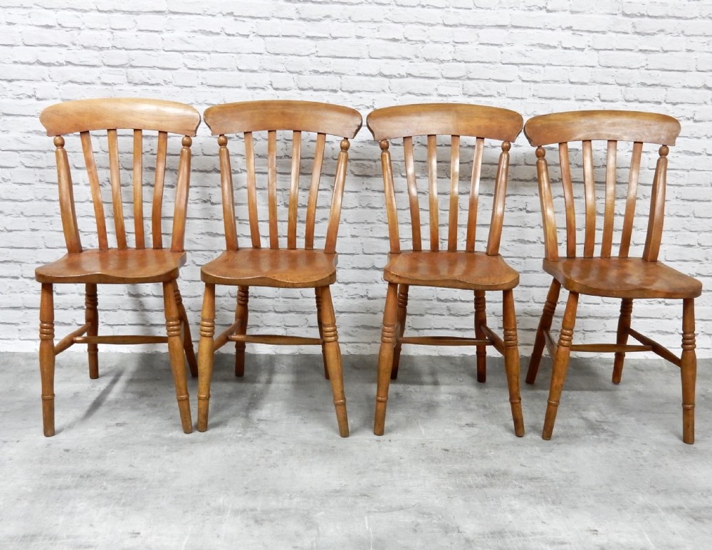 Set 4 Country Kitchen Chairs View IV