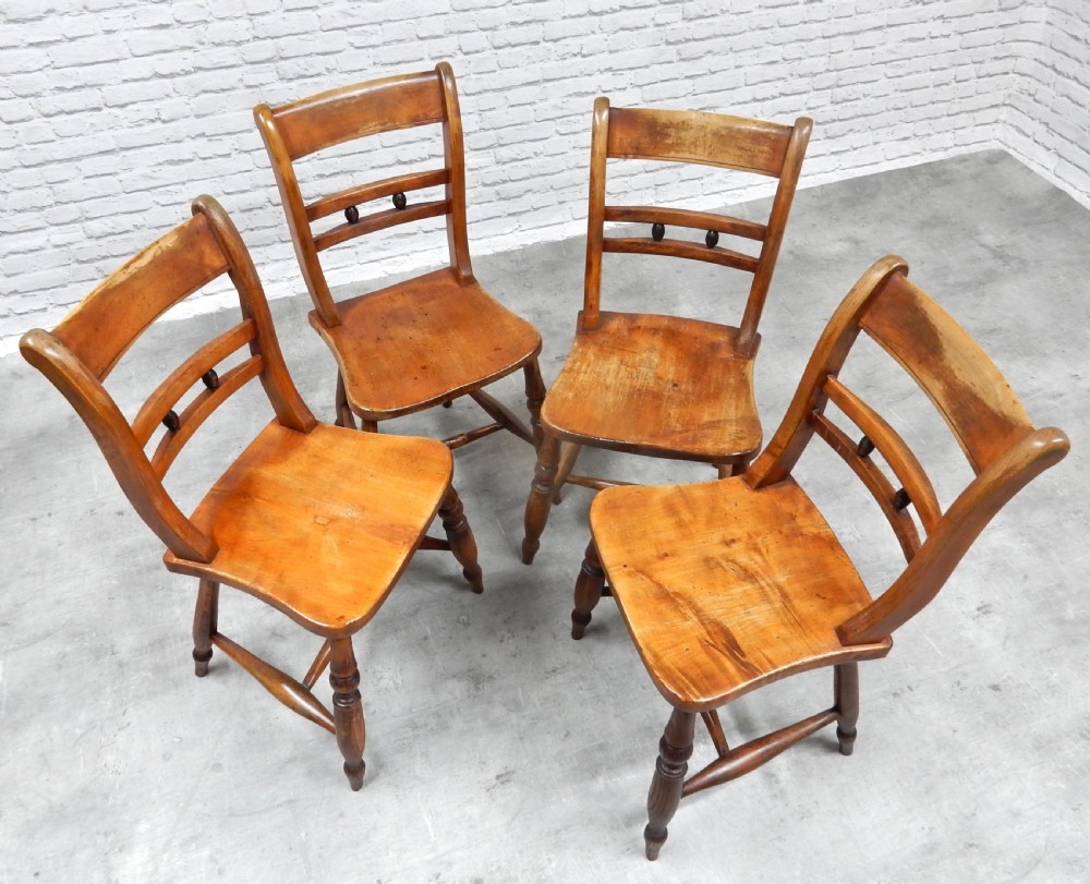 4x Windsor Kitchen Chairs View IV