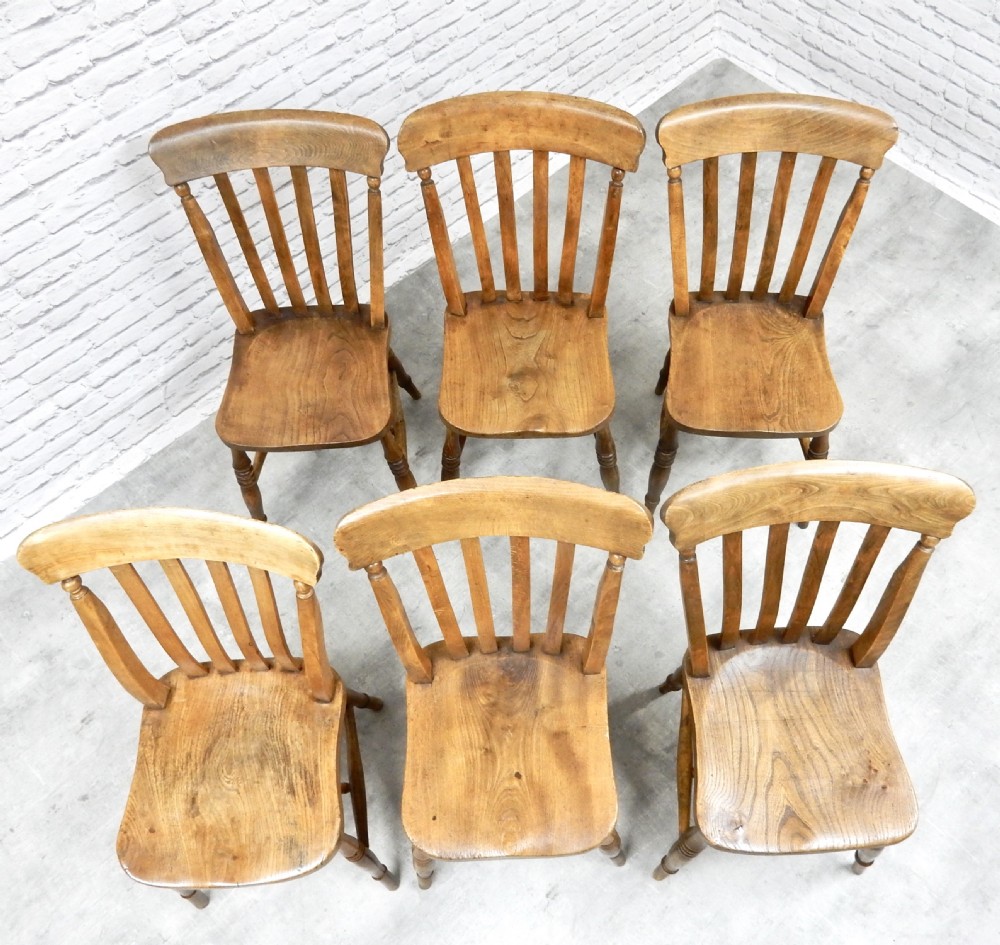 Windsor Kitchen Chairs x6 View VII