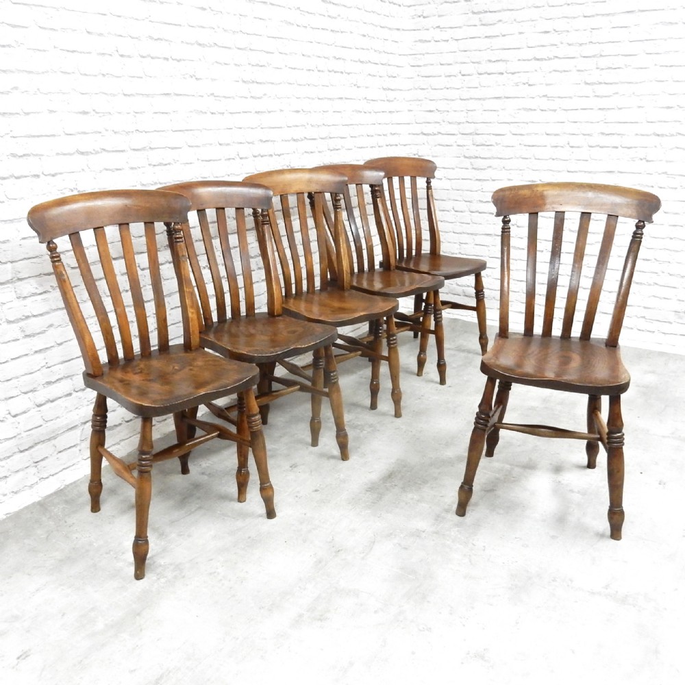 6x Windsor Kitchen Chairs