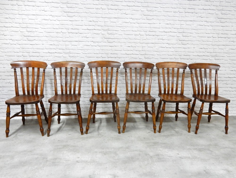 6x Windsor Kitchen Chairs View III
