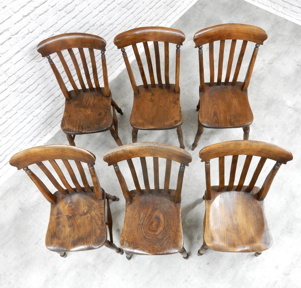 6x Windsor Kitchen Chairs View IV
