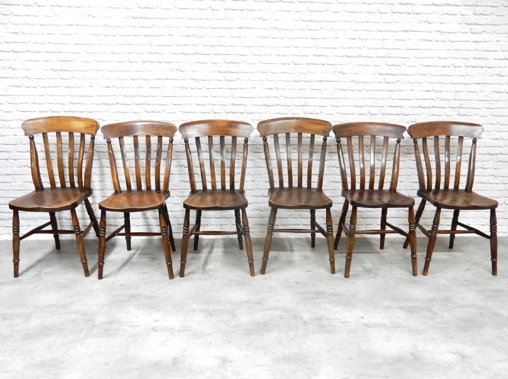 6x Windsor Kitchen Chairs View III