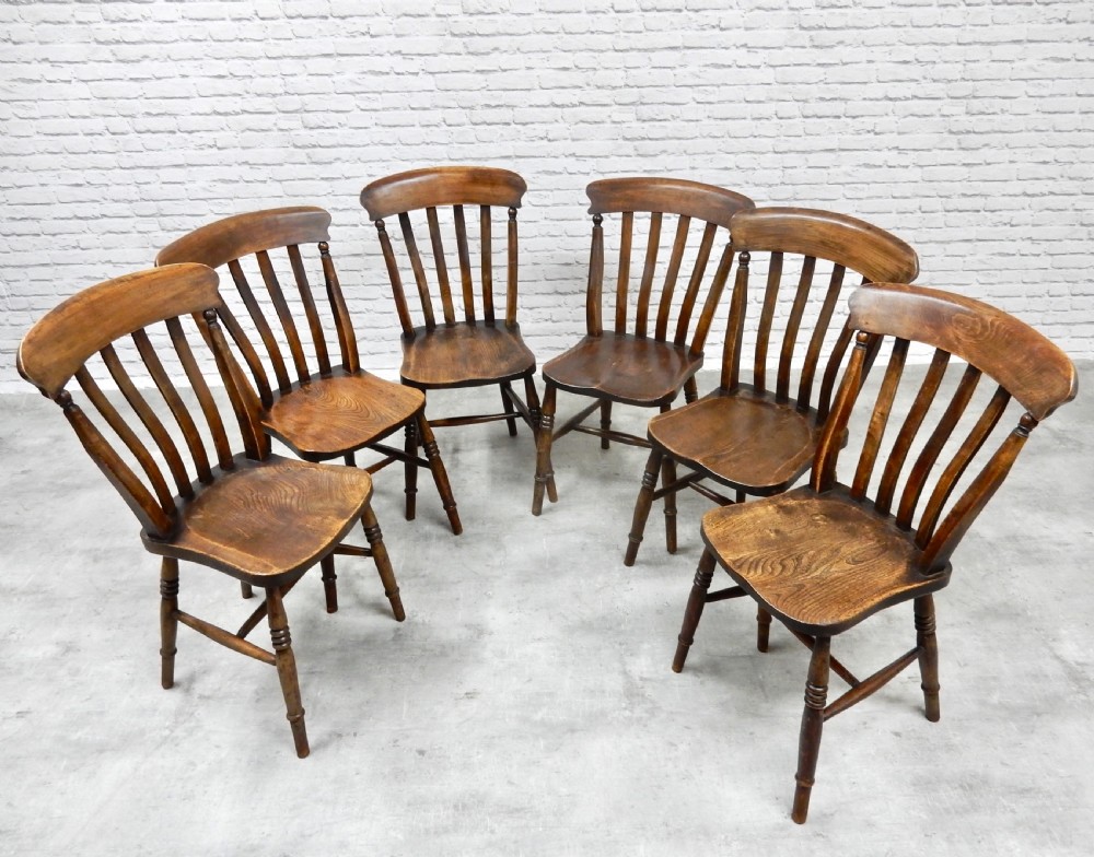 6x Windsor Kitchen Chairs View IV