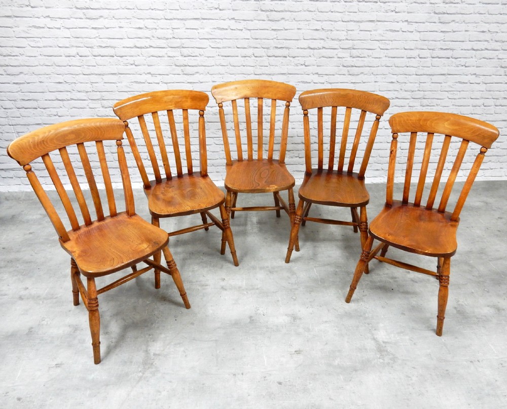 5x Country Kitchen Chairs View III