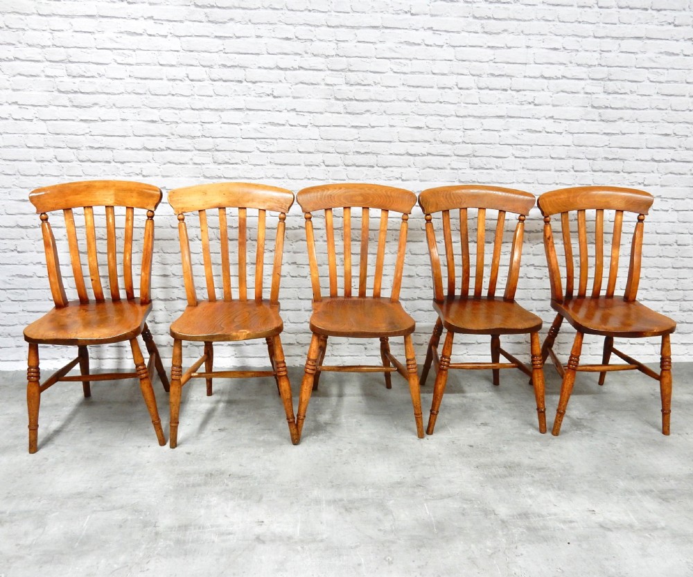 5x Country Kitchen Chairs View IV