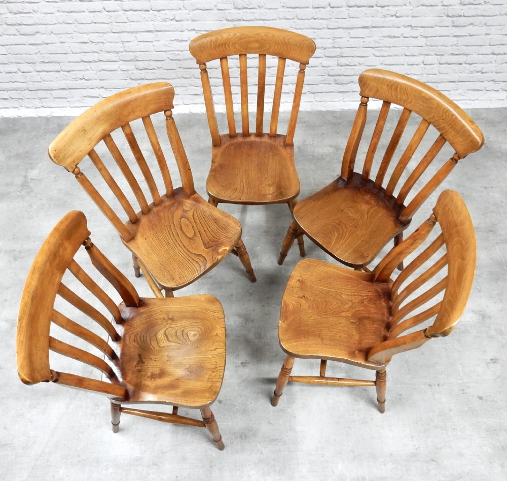 5x Country Kitchen Chairs View VI