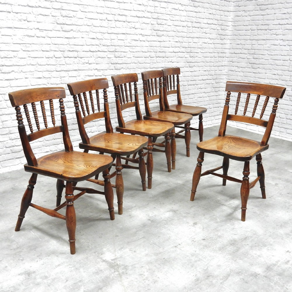 Set 6 Windsor Chairs