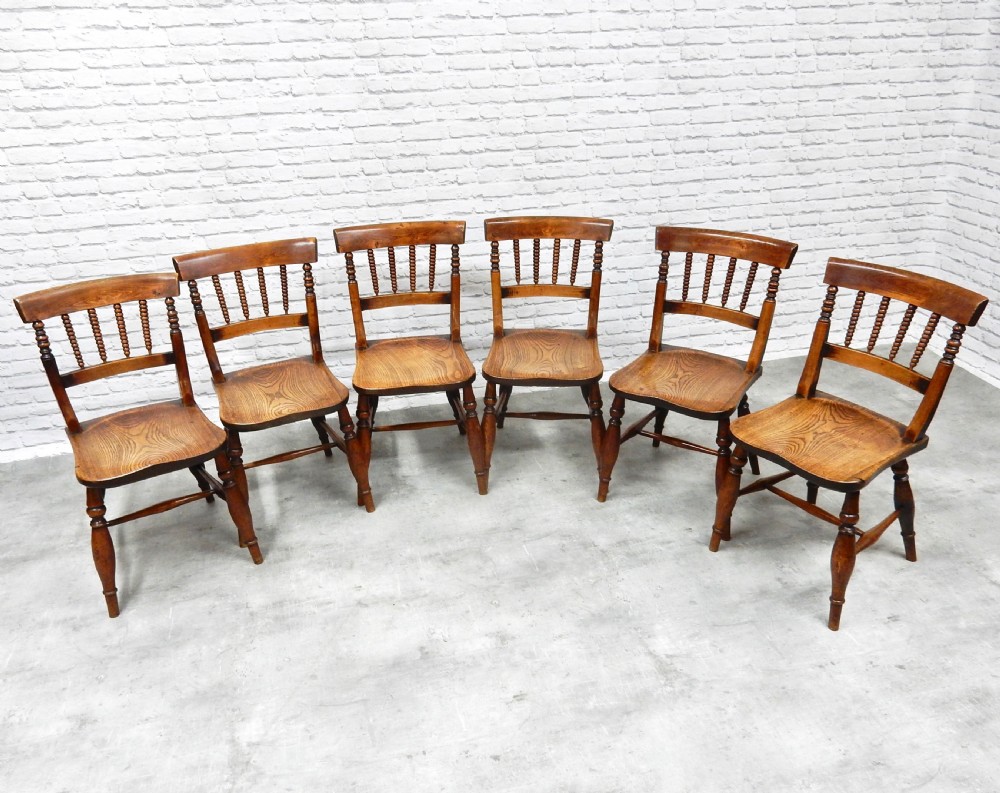 Set 6 Windsor Chairs View IV