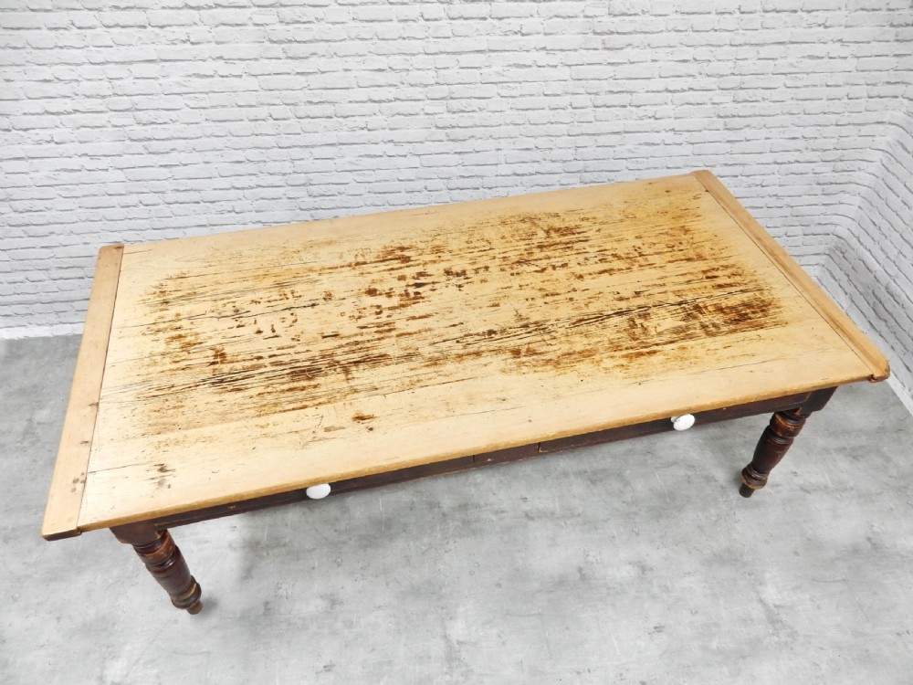 Large Pine Kitchen Table View III