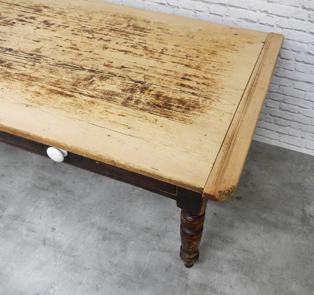 Large Pine Kitchen Table View IX