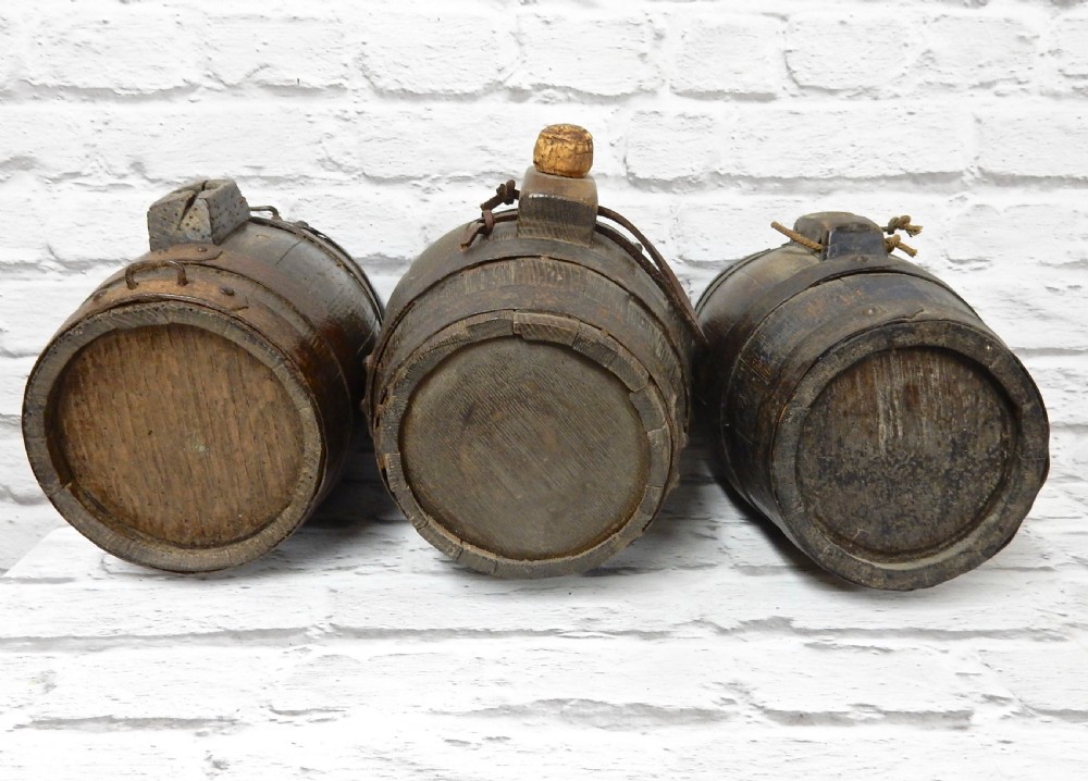 Collection 6 Treen Cider Costrels View VI