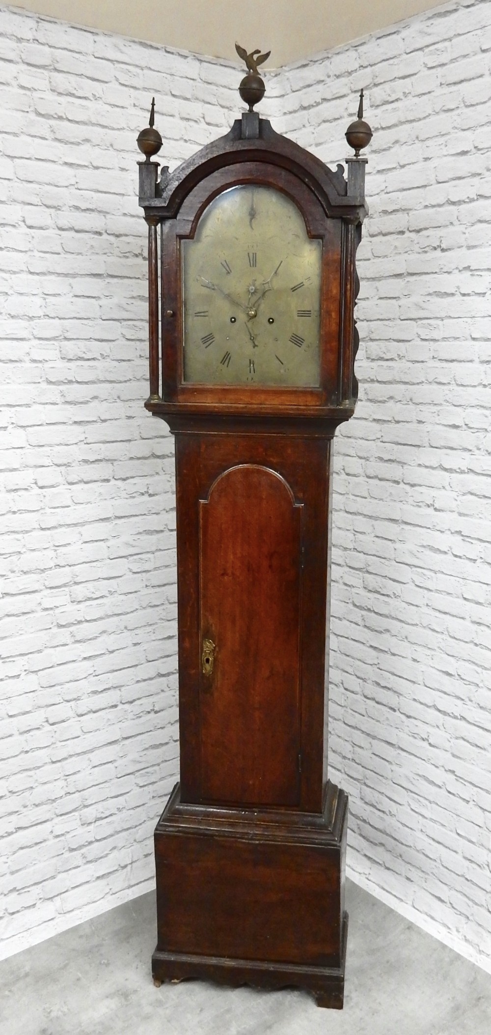 Oak Longcase Clock