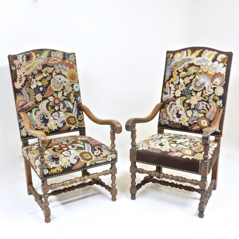 Antique Open Armchairs