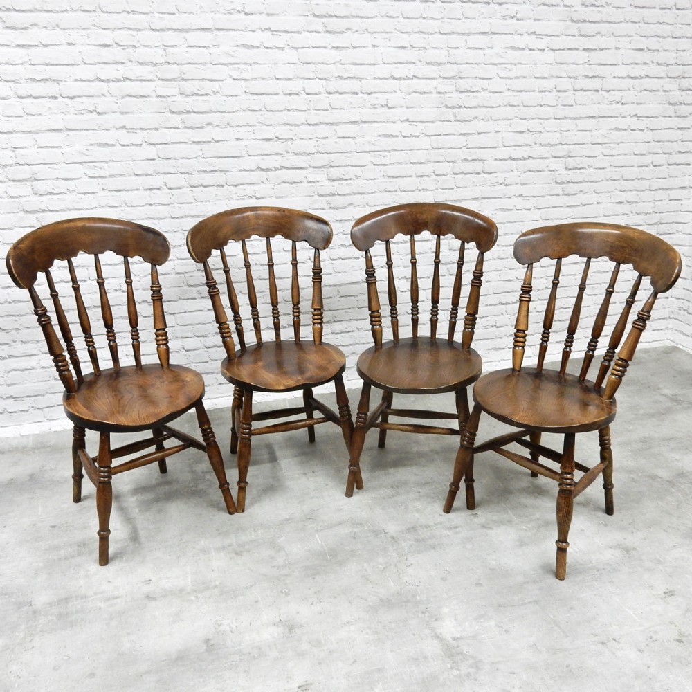 Set 4 Windsor Kitchen Chairs