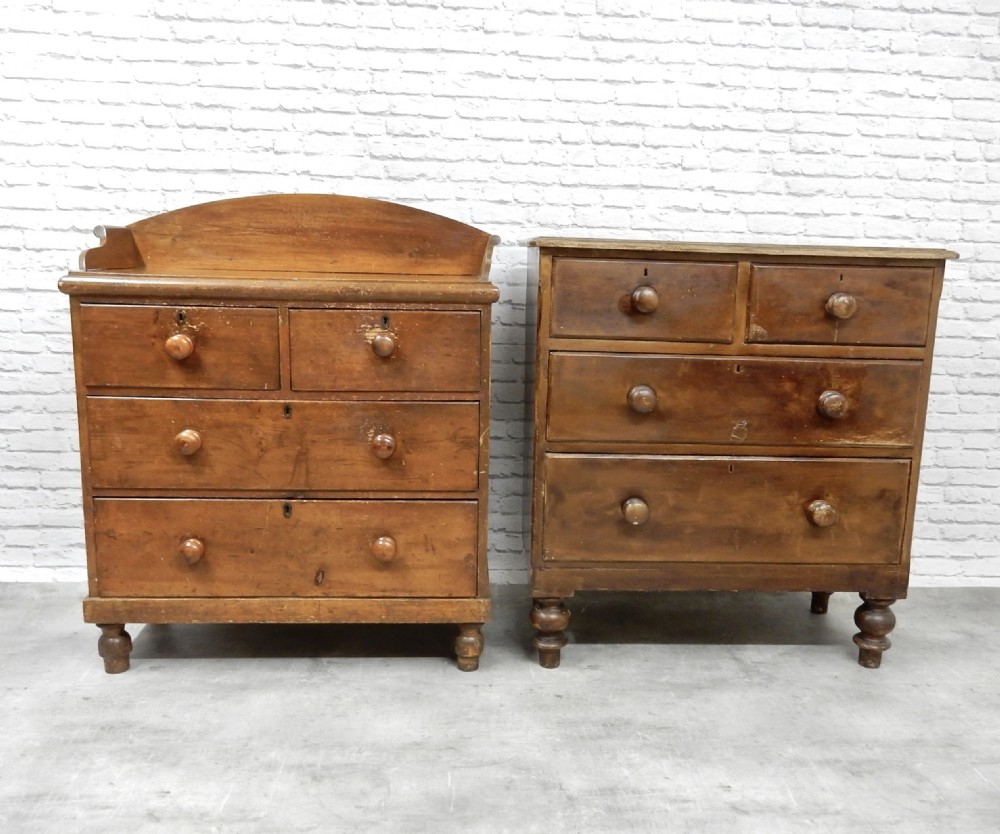 2x Original Pine Chests View III