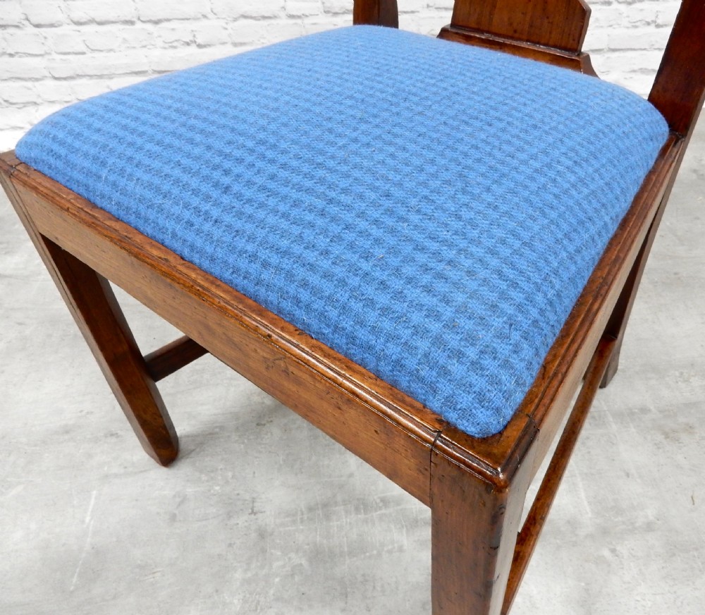 Set 6 Fruitwood Dining Chairs View VIII