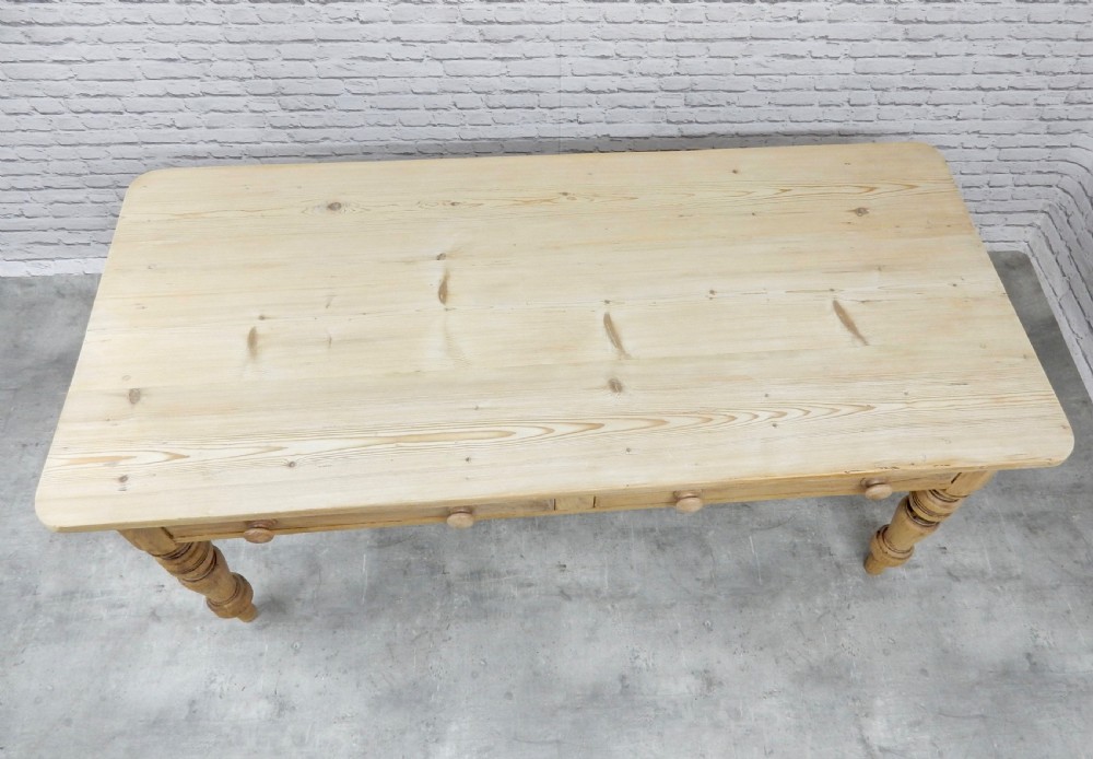Pine Kitchen Table View VI