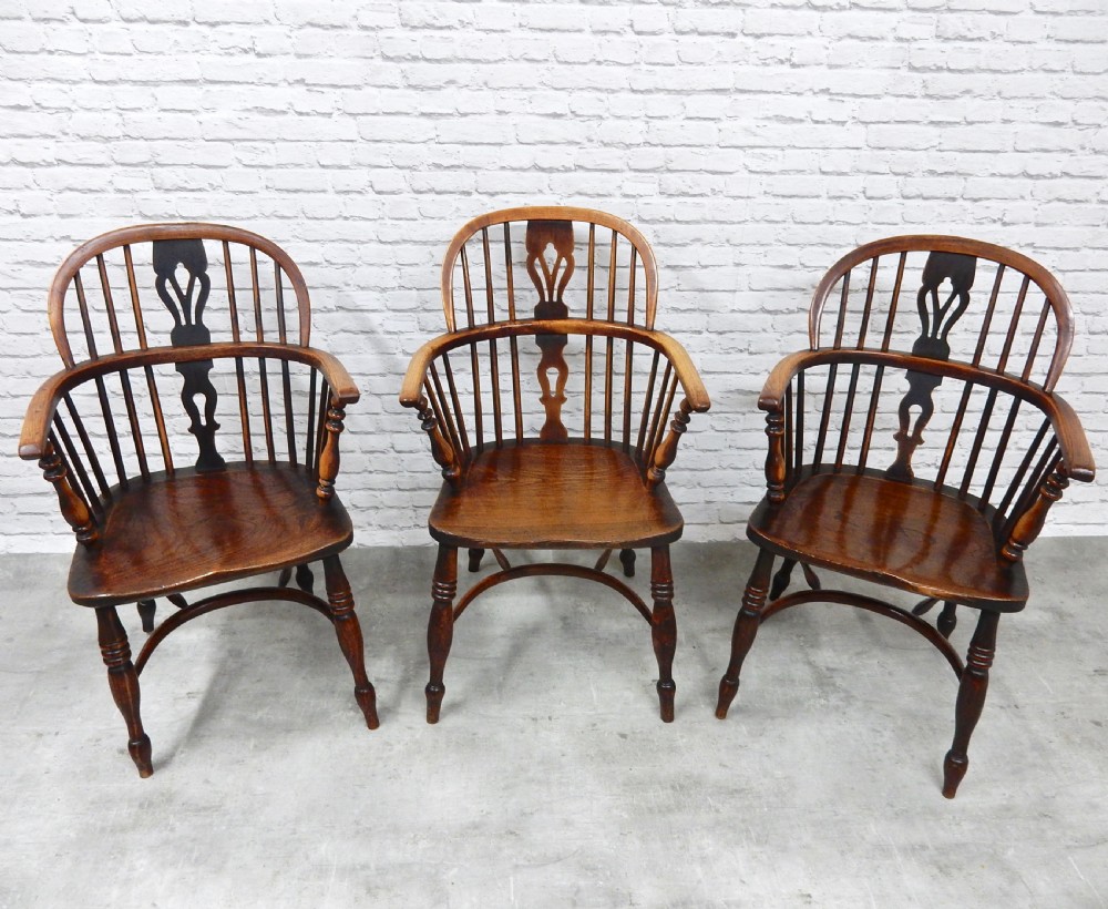 6x Windsor Lowback Armchairs View IV