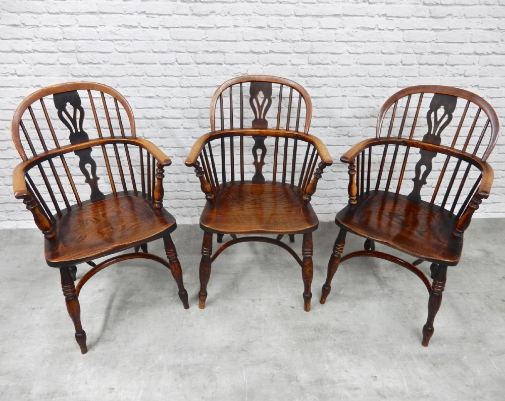 6x Windsor Lowback Armchairs View VII