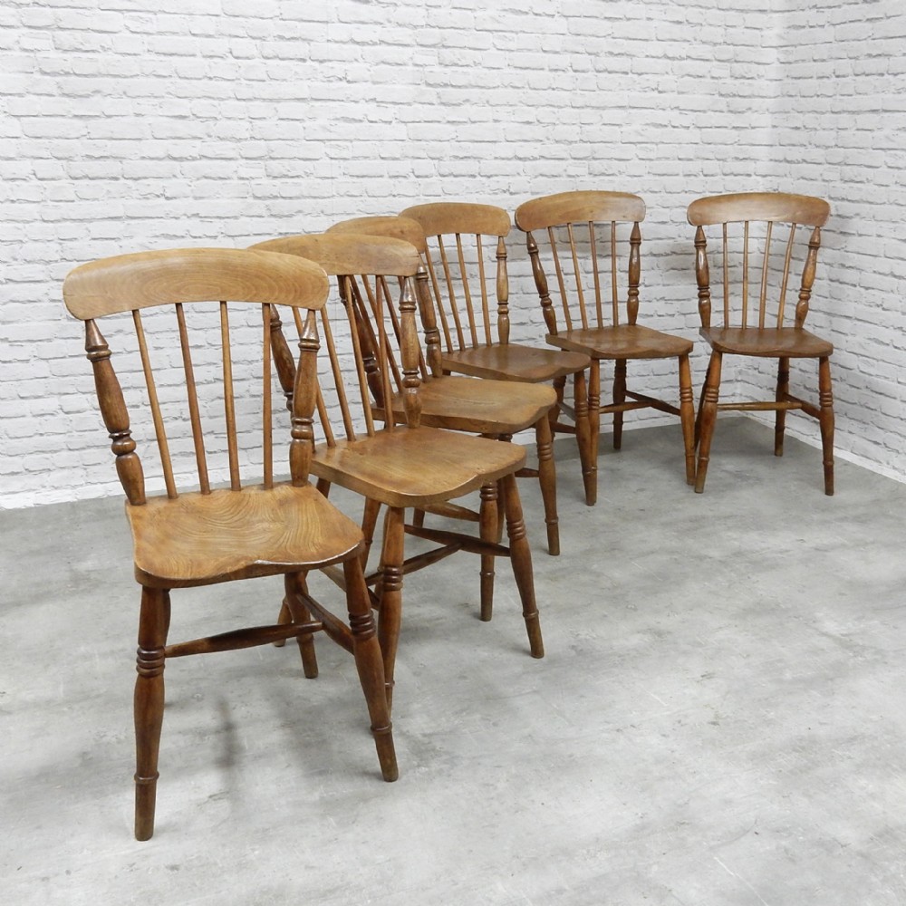 6x Windsor Kitchen Chairs