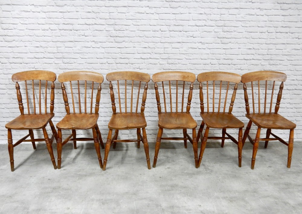 6x Windsor Kitchen Chairs View V