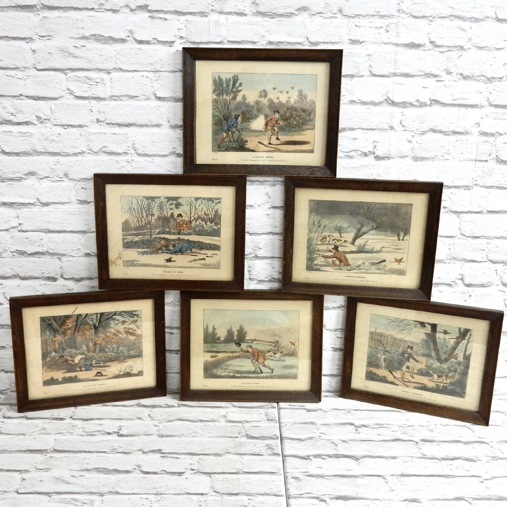 6x Hunting Prints