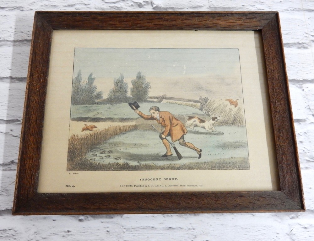6x Hunting Prints View VI