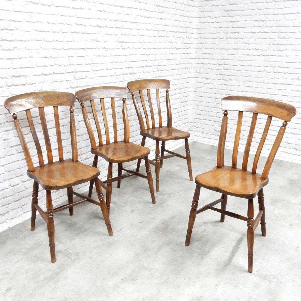 Set 4 Windsor Kitchen Chairs