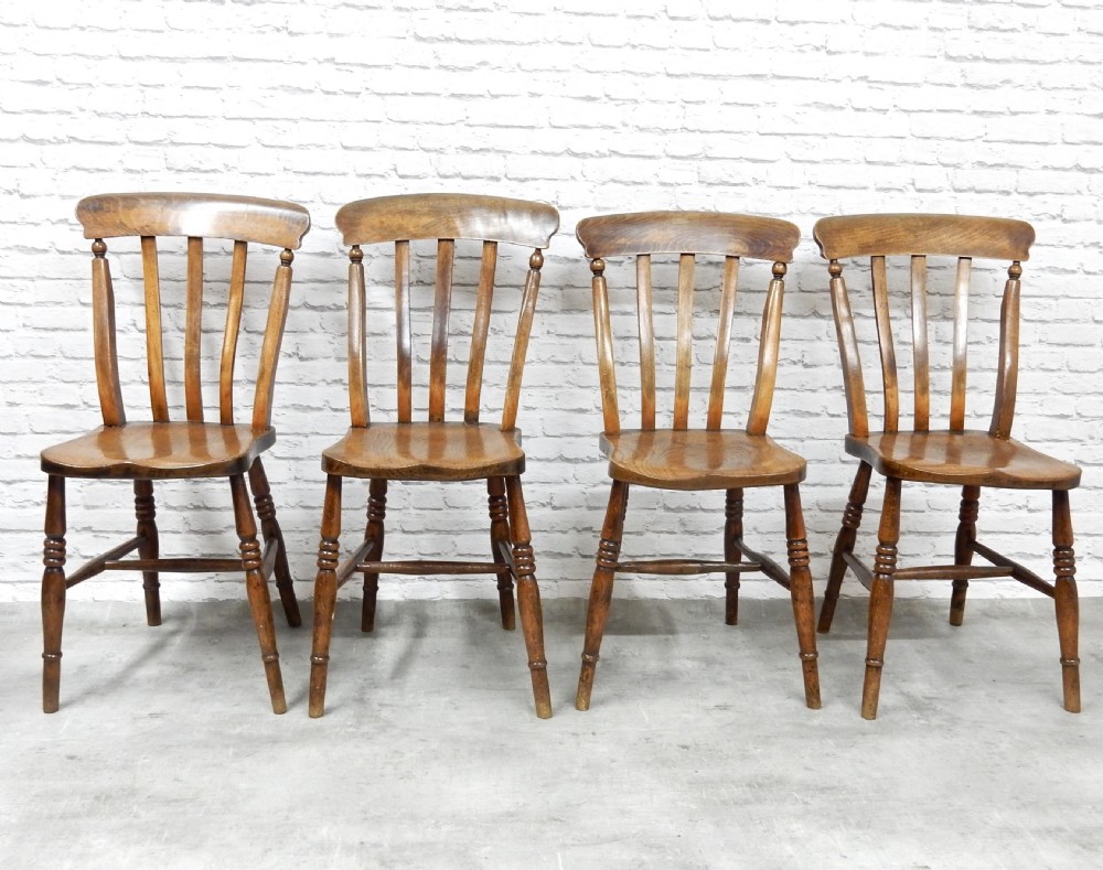 Set 4 Windsor Kitchen Chairs View III