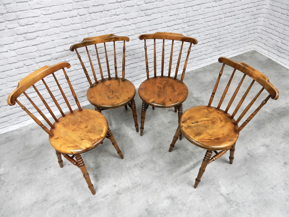 6x Swedish Kitchen Chairs View V