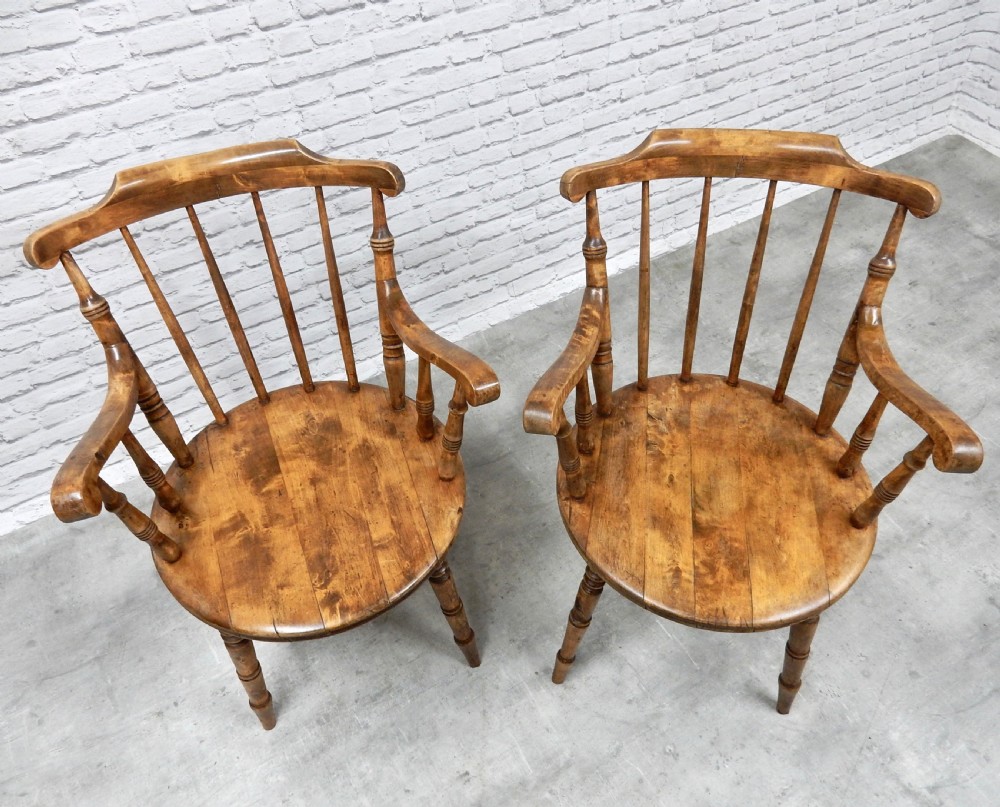 6x Swedish Kitchen Chairs View VII