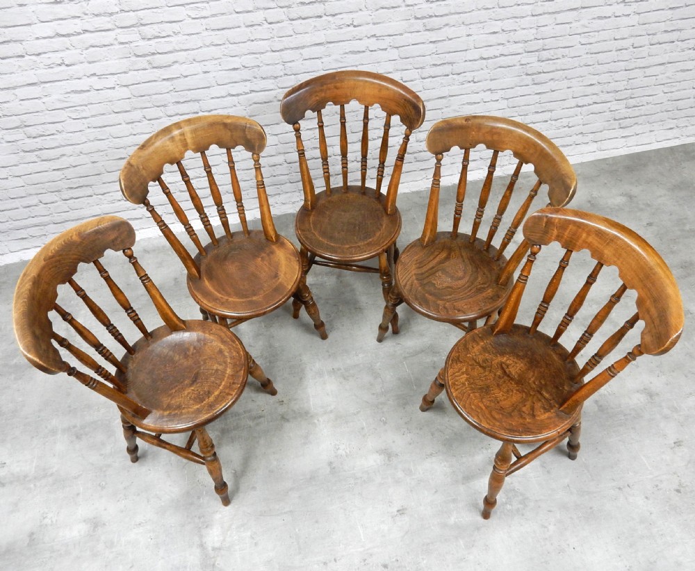 5x Matching Windsor Kitchen Chairs View III