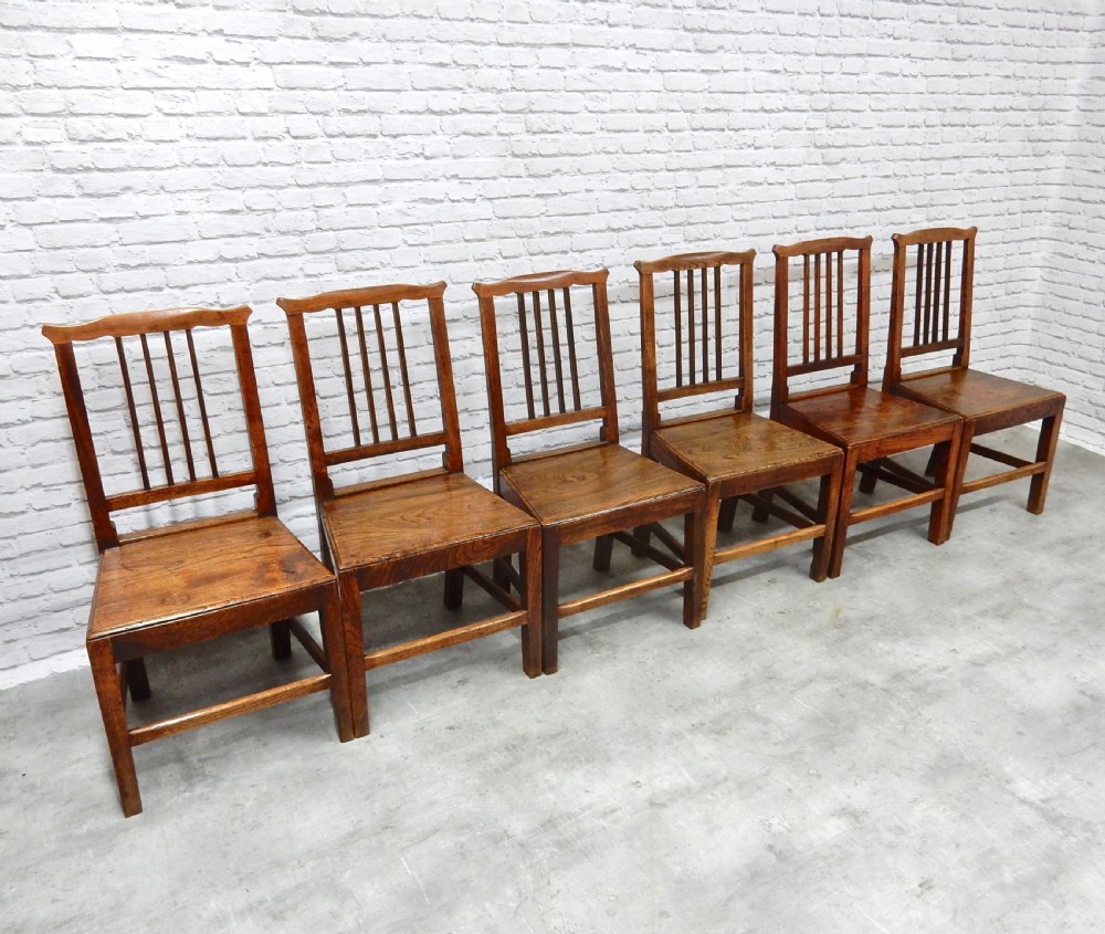 Set 6 Georgian Dining Chairs View IV