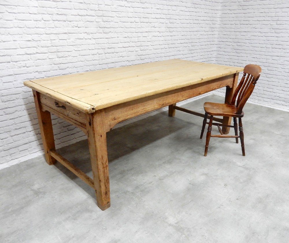 Large Farmhouse Kitchen Table View III