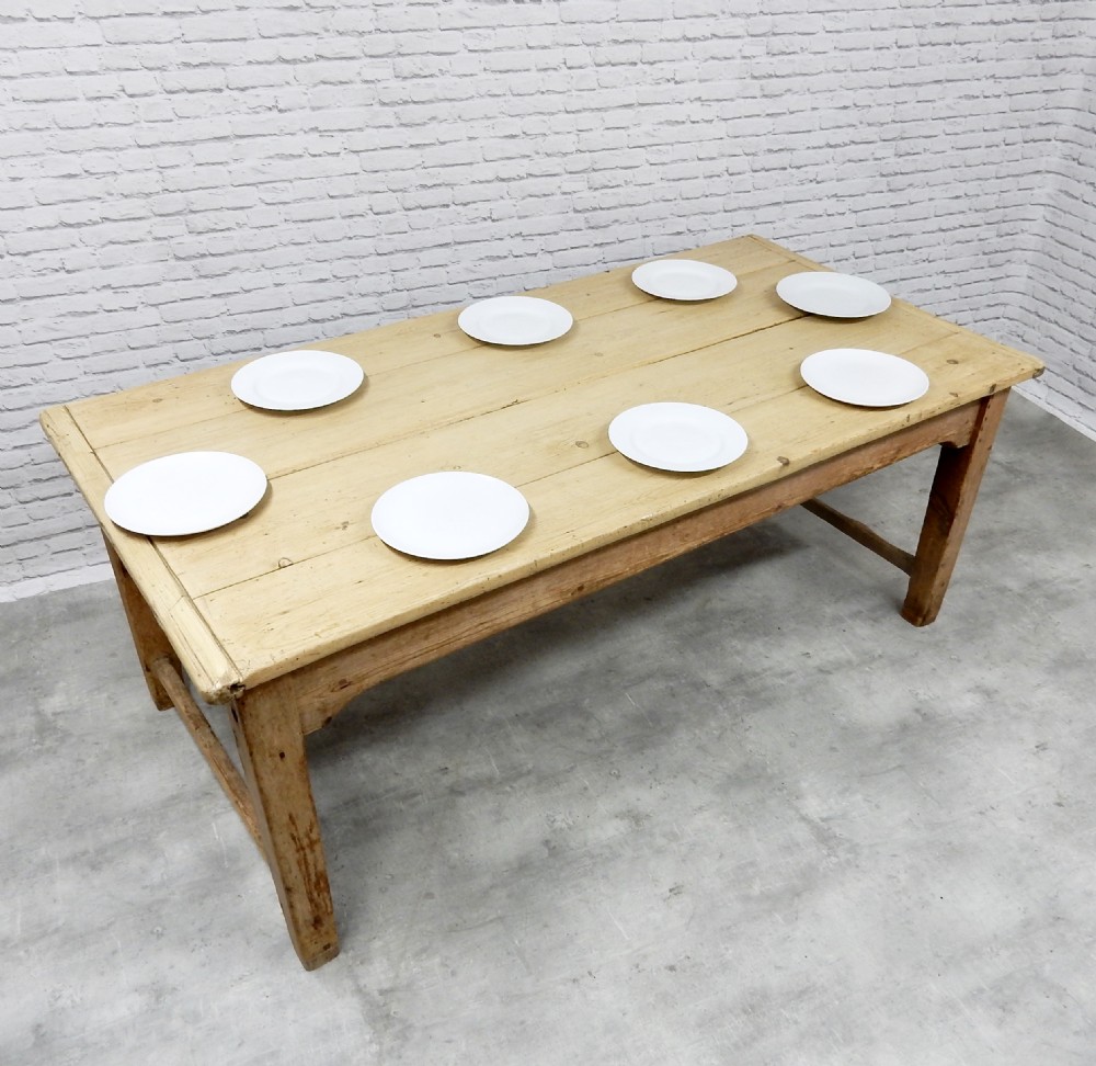 Large Farmhouse Kitchen Table View VII
