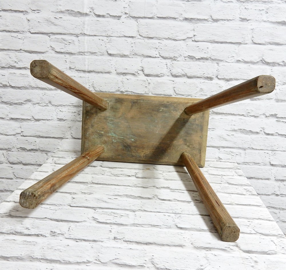 C19th Country Stool View III