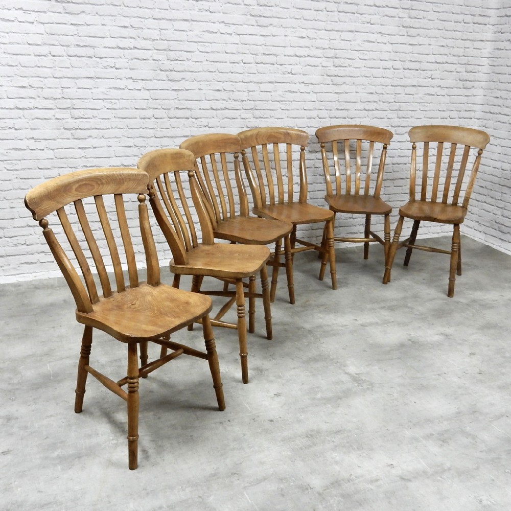 Windsor Kitchen Chairs x6
