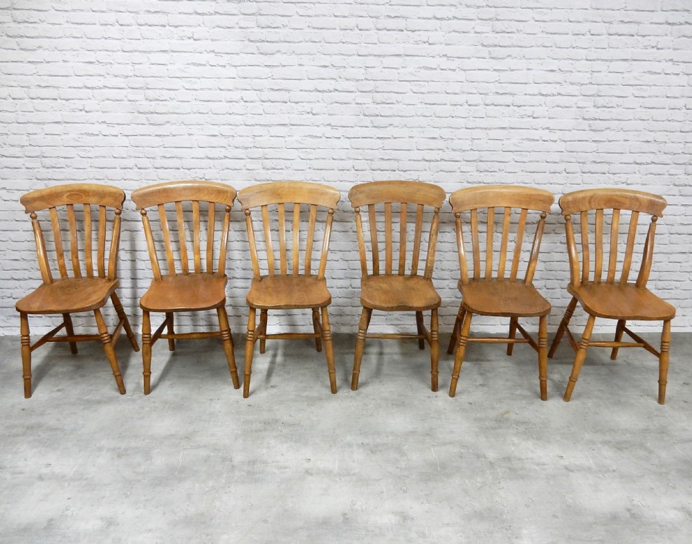 Windsor Kitchen Chairs x6 View V
