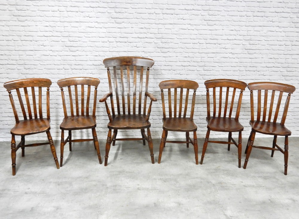 Windsor Kitchen Chair Set x6 View IV